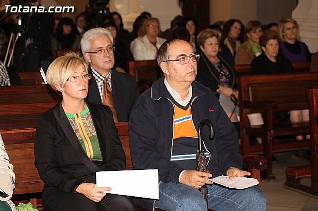 El Obispo de la Dicesis de Cartagena, Mons. Lorca Planes, imparte una conferencia en Totana para profundizar en el Año de la Fe - 24
