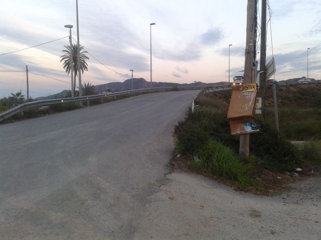 IU-Verdes denuncia el peligro del puente elevado de Los Dolores y reclama medidas - 1, Foto 1