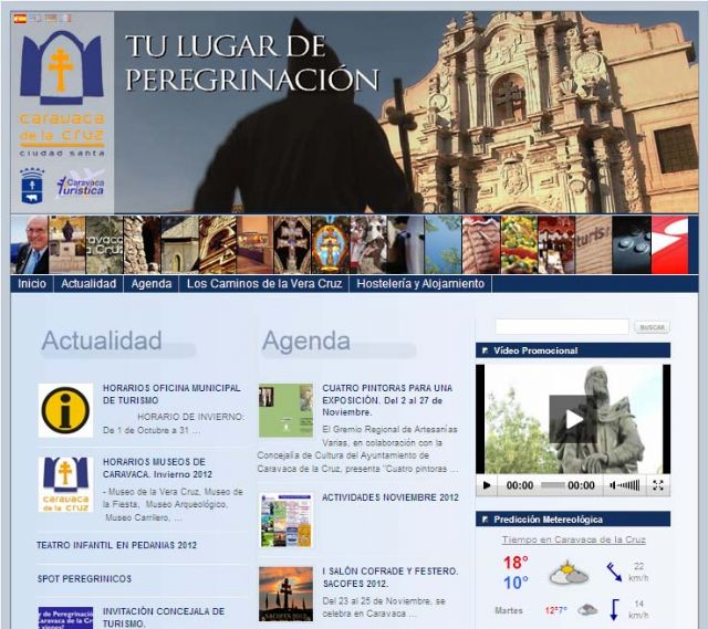 La Concejalía de Turismo de Caravaca renueva su página web - 1, Foto 1