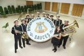 La Asociacin Musical Sauces prepara un repertorio de Jazz en la calle