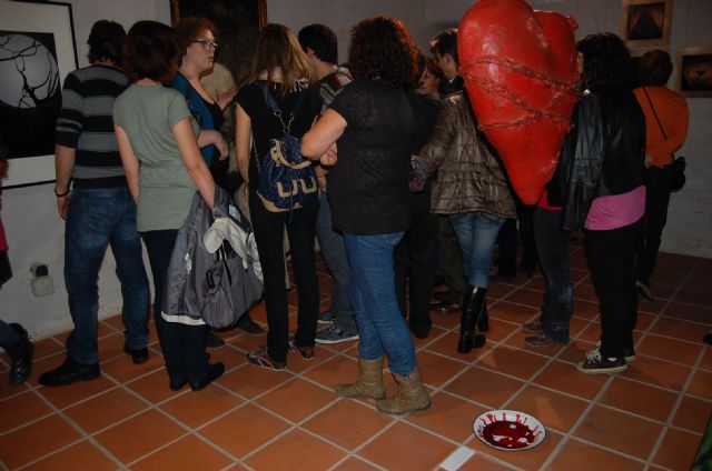 La emblemática Torre Vieja de Alguazas alberga la exposición colectiva Transbordo/Trans-gótico donde arte, poesía y música se dan la mano - 4, Foto 4
