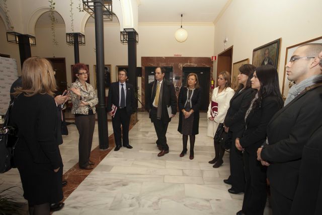La Universidad de Murcia ofrece una recepción a los participantes americanos de las jornadas de ENAE - 2, Foto 2