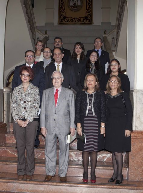 La Universidad de Murcia ofrece una recepción a los participantes americanos de las jornadas de ENAE - 4, Foto 4