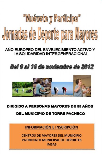 El Ayuntamiento de Torre-Pacheco promociona el deporte en las personas mayores con zumba, pilates, yoga y golf - 3, Foto 3