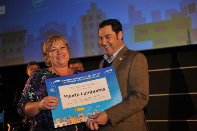 UNICEF España premia al Ayuntamiento de Puerto Lumbreras por el programa educativo ´Pequecultura´ - 1, Foto 1