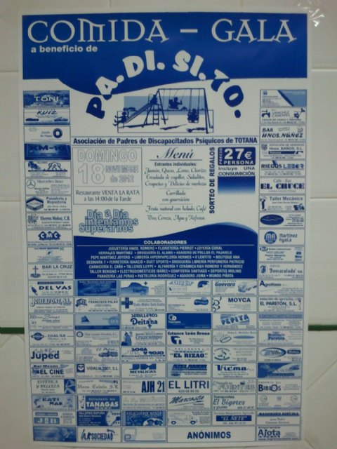 El próximo domingo 18 de noviembre Padisito celebra su tradicional comida-gala, Foto 2