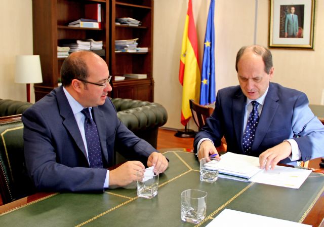 El Alcalde se reúne con el presidente de  SEIASA para plantear la necesidad de planes de modernización y mejora de regadíos tras la riada - 1, Foto 1