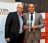 El sumiller Juan Luis Garca y el cocinero Cayetano Gmez, miembros del jurado de la V Copa de Jerez