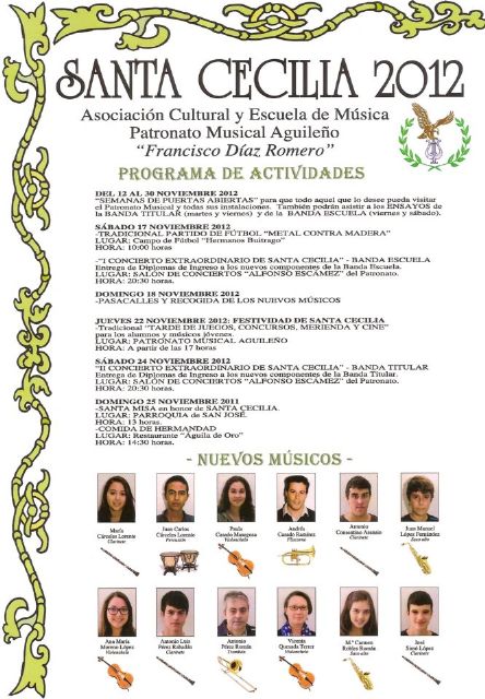 Actos en honor a Santa Cecilia en Águilas - 1, Foto 1