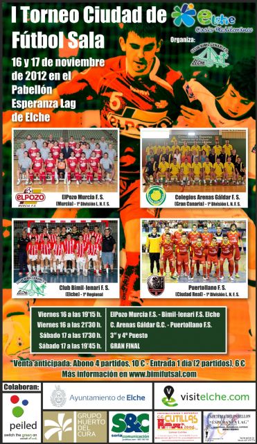 ElPozo Murcia FS disputará el I Torneo Ciudad de Elche ante Bimil-lenari ilicitano, Puertollano y              Arenas Gáldar de Gran Canaria - 1, Foto 1