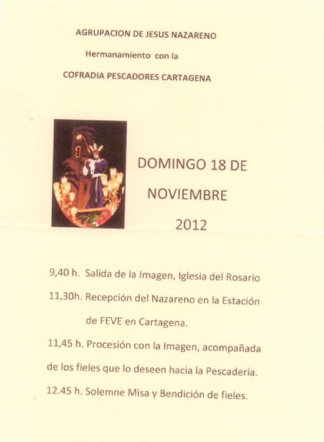 El Nazareno de La Unión vuelve a sus orígenes cartageneros - 2, Foto 2