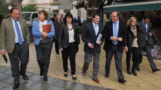 Diputados nacionales del PP se reúnen con alcaldes de zonas afectadas por las inundaciones, Foto 1