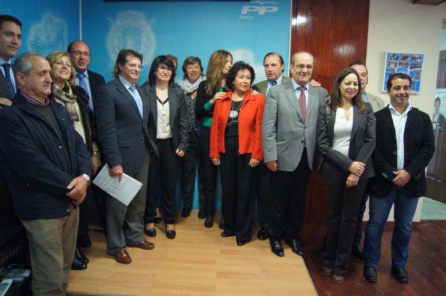 The mayor praised the management of national deputies to the PP by Murcia bonifiquen propose several commoners fees paid by water after flooding in September, Foto 1