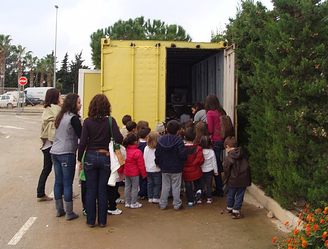 Los escolares pinatarenses aprenden a reciclar en el Ecoparque municipal - 1, Foto 1