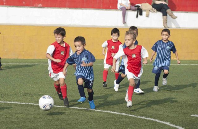 UCAM Ciudad Jardín, La Unión C.F., E.F. San Ginés, E.F. Torre Pacheco y A.D. La Vaguada, los mejores en el arranque del campeonato - 1, Foto 1