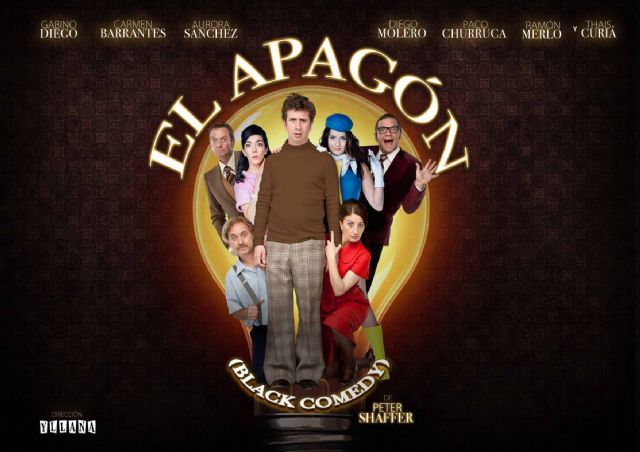 La obra EL APAGÓN (Black Comedy), con Gabino Diego, será representada el viernes 23 de noviembre en el Teatro Villa de Molina - 1, Foto 1