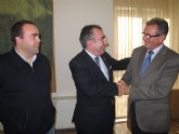 El consejero Manuel Campos se reúne con el alcalde de Abarán