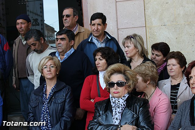Totana se suma a la lucha contra la violencia de gnero, con una concentracin silenciosa. - 5