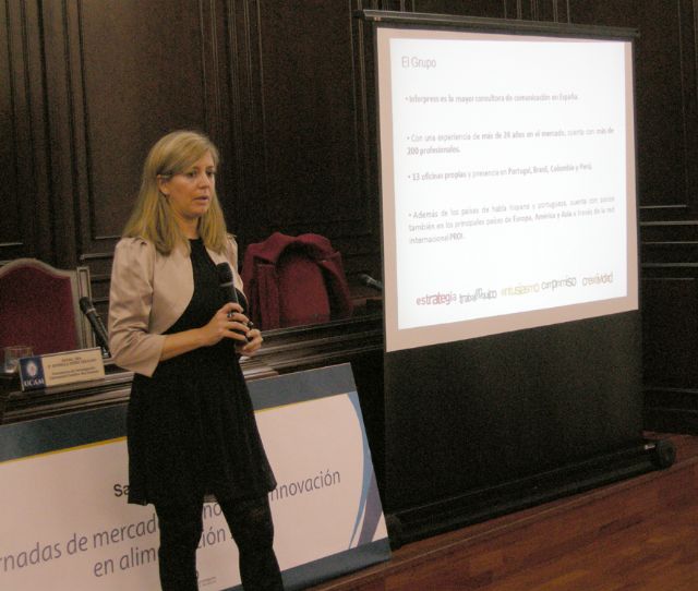 La directora del Área de Salud de Inforpress, Cristina Rodiera, en la Universidad Católica San Antonio de Murcia (UCAM) - 1, Foto 1