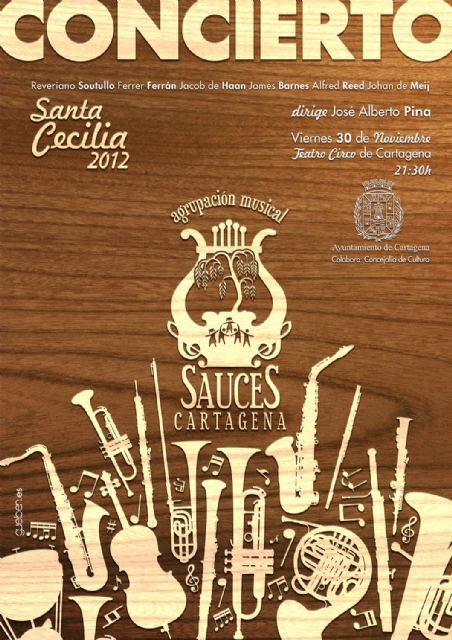 Concierto de Santa Cecilia de la Agrupación Musical Sauces - 1, Foto 1