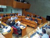 El Pleno del Ayuntamiento de Lorca aprueba el texto del convenio con la CARM para el desarrollo de las actuaciones financiadas por el crédito del Banco Europeo de Inversiones
