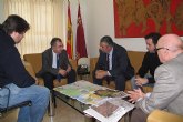 El consejero de Presidencia se rene con el alcalde de Aledo