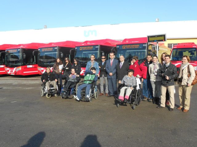Los autobuses 'coloraos' recorrerán a partir de mañana la Murcia urbana - 1, Foto 1