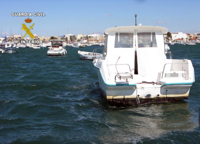 La Guardia Civil detiene a una persona por sustraer embarcaciones amarradas en el Mar Menor - 1, Foto 1
