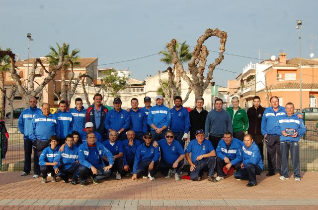 La Liga Regional de Petanca acoge en Alguazas el encuentro entre los clubes Nuestra Señora del Carmen de nuestra localidad y el Águilas - 1, Foto 1