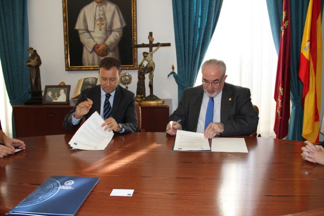 La UCAM firma un convenio con la cadena AC hoteles - 1, Foto 1