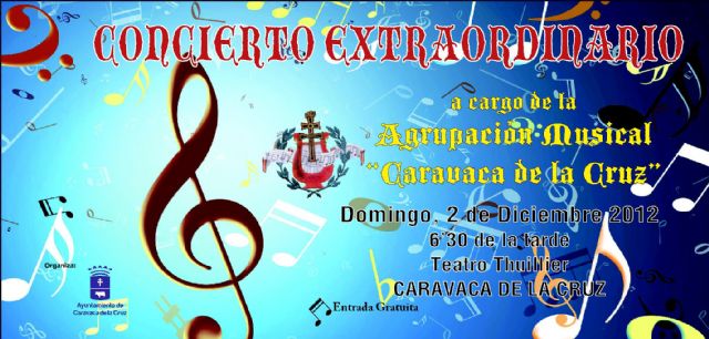 La Banda de Música de Caravaca interpreta este domingo el Concierto Extraordinario de Navidad - 1, Foto 1