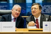 Valcárcel traslada a Barroso la necesidad de  'pelear' la última propuesta del Consejo Europeo en Política de Cohesión 