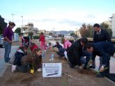 Los alumnos del programa 'Ecoescuelas Litorales' plantan 150 rboles en guilas
