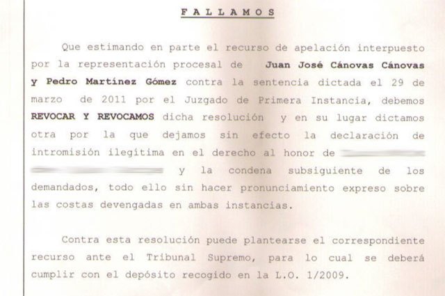 La Audiencia Provincial de Murcia dice que llamar señorito a un director general no atenta a su derecho al honor, Foto 4