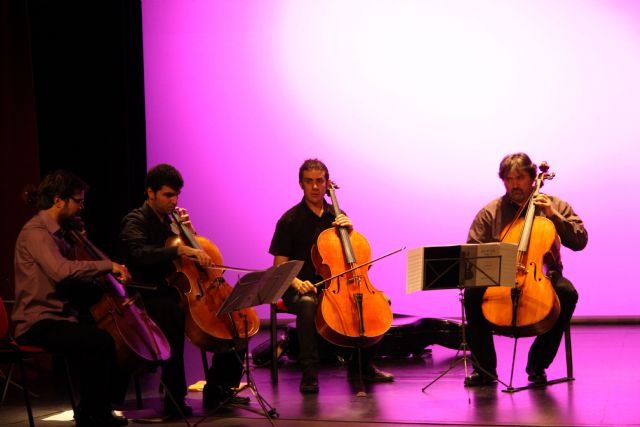 El Grupo de Violonchelos de la Región de Murcia ofrece un concierto en el Teatro Villa de Molina el miércoles 5 de diciembre - 1, Foto 1