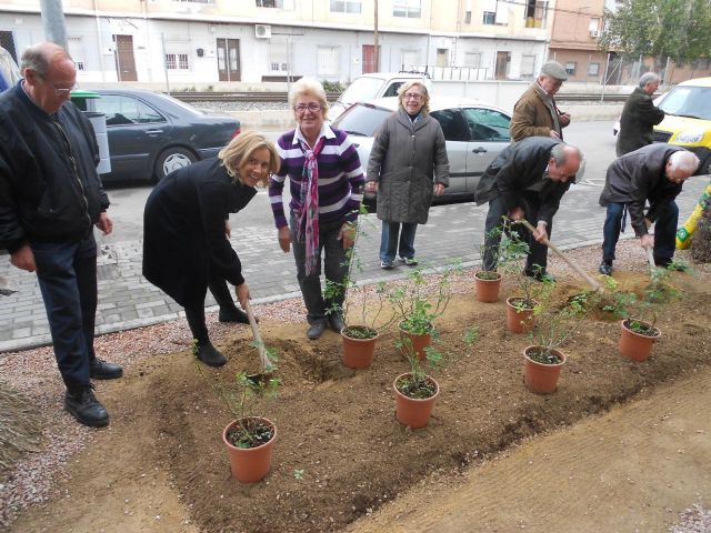 Vecinos de Barriomar se involucran en el cuidado de sus zonas verdes - 1, Foto 1