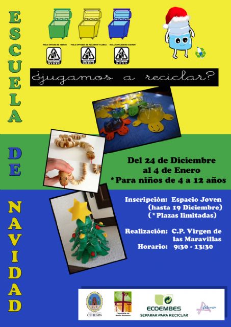 'Medio Ambiente' pone en marcha una Escuela de Navidad - 1, Foto 1