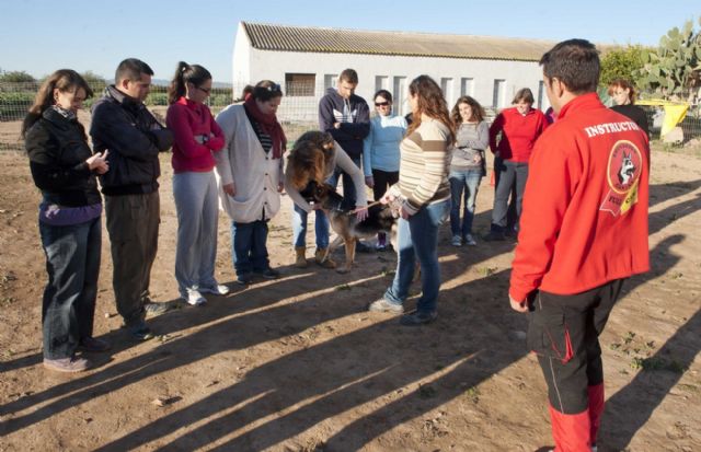 Doce alumnos participan en el Curso de técnico de modificación de conducta canina de la ADLE - 1, Foto 1