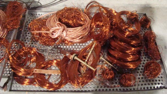 La Policía de Caravaca recupera 300 kilos de material de cobre robado - 2, Foto 2