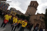 Totana abre las fiestas patronales 2012 con el chupinazo desde el balc�n del ayuntamiento