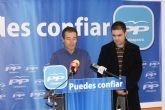 El 5 de Diciembre, el PP de Calasparra realizó en su sede local una rueda de prensa