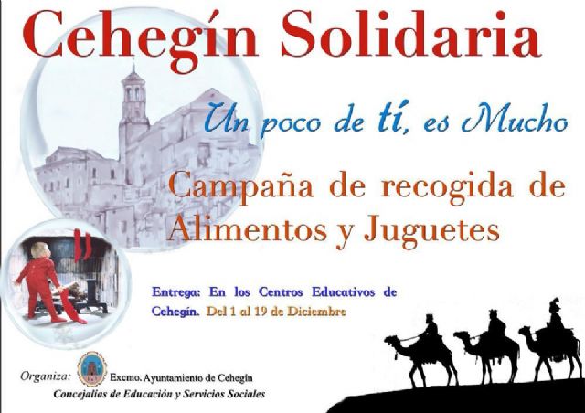 El Ayuntamiento pone en marcha una campaña de recogida de alimentos y juguetes - 1, Foto 1