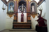 El Sant�simo Cristo de la Ca�da cambia de ubicaci�n en la Capilla de la Virgen de los Dolores en la Parroquia de Santiago el Mayor de Totana