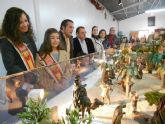 La Federacin de Peñas Huertanas estrena la Navidad con la inauguracin de su beln