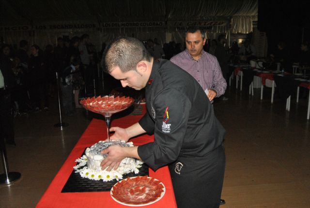Pablo Martínez, de Jumilla ganó el II concurso de Corte de Jamón, en San Javier - 2, Foto 2