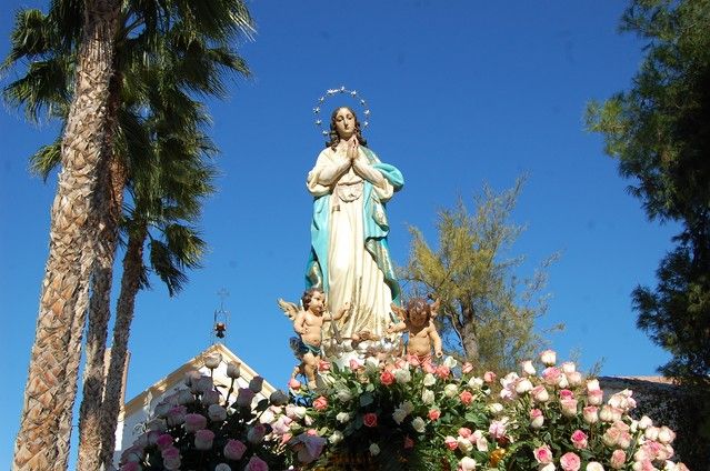 Numerosos feligreses de Alguazas veneran a la Purísima Concepción en su día grande - 3, Foto 3