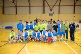Primer partido amistoso interescuelas de Futsal Cartagena