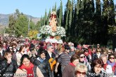 Ms de 14.000 personas accompañaron a la patrona de Totana 'Santa Eulalia de Mrida' desde su santuario en La Santa hasta la ermita de San Roque