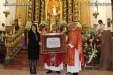 El vicario de zona episcopal y ex párroco de Santiago, Francisco Fructuoso, recibe el título de Hijo Adoptivo de la Leal y Noble Ciudad de Totana