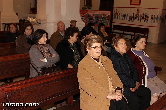 Alumnos de religin de diferentes colegios de de Totana asistieron a una misa en honor a Santa Eulalia - 48